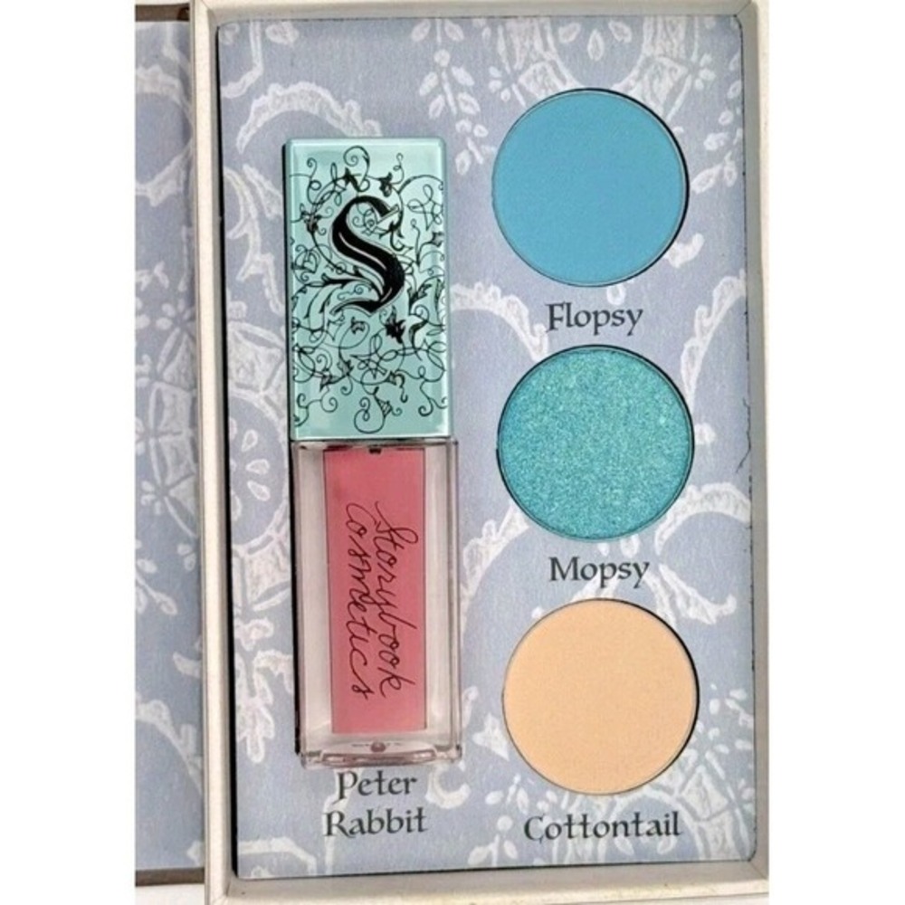 Storybook Cosmetics, The Tale of Peter Rabbit, 3 EyeShadows & LipGloss BEAUTIFUL